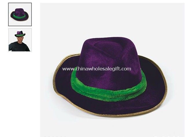Mardi Gras Fedora
