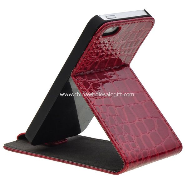 iphone5 Crocodile leather case