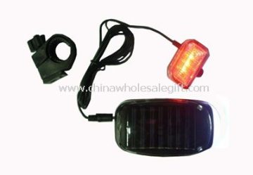 Solar bike light