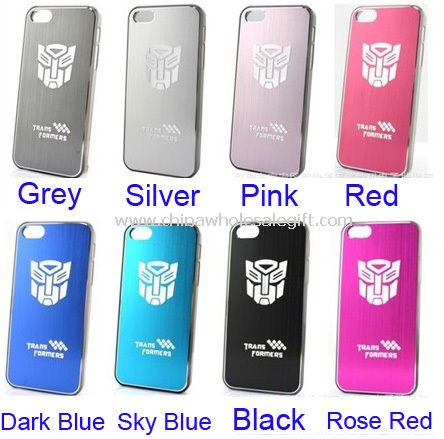 Fashion Transformers Aluminium Metal Protector Hard Case For iPhone5