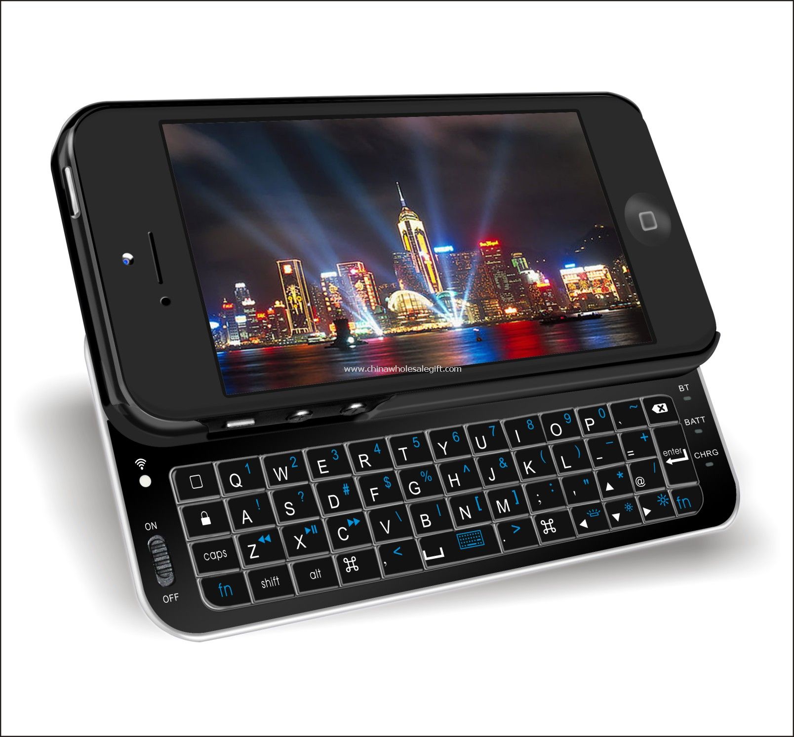 iPhone5 Sliding Wireless Bluetooth Keyboard