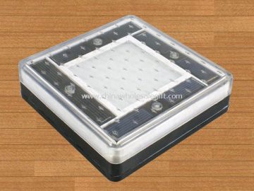 solar square ground light