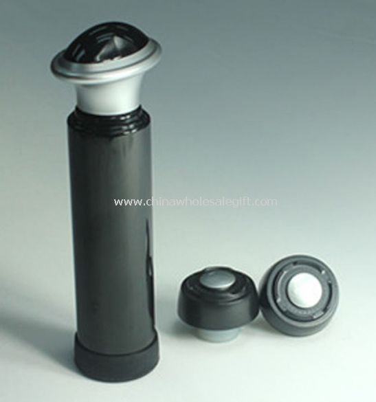 Pump with Two Vacuum Wine Stopper