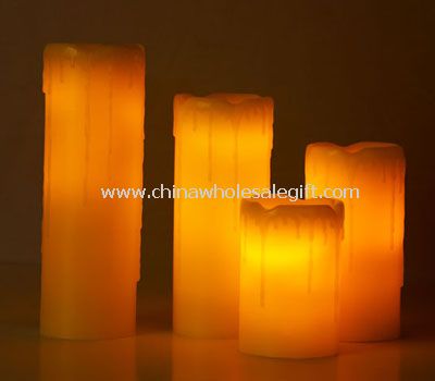 Led wax flameless Candle