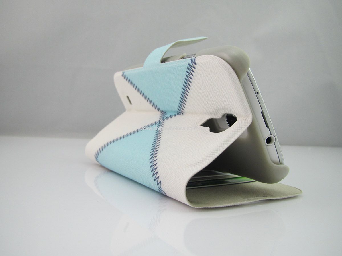 Luxury Leather Wallet Case for Samsung Galaxy S4