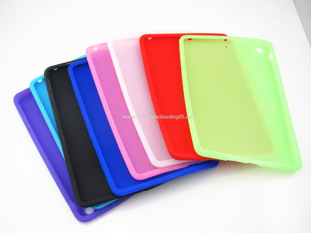 Silicone Skin Cover Rubber Accessory Case for Apple iPad mini
