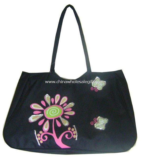 600D polyester beach bag
