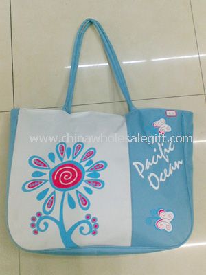 logo beach bag