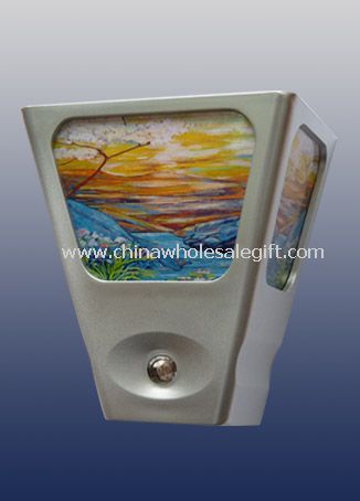 LED Tiffany Style View Night Light