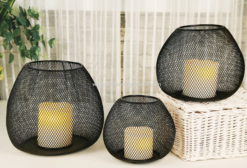 metal lanterns