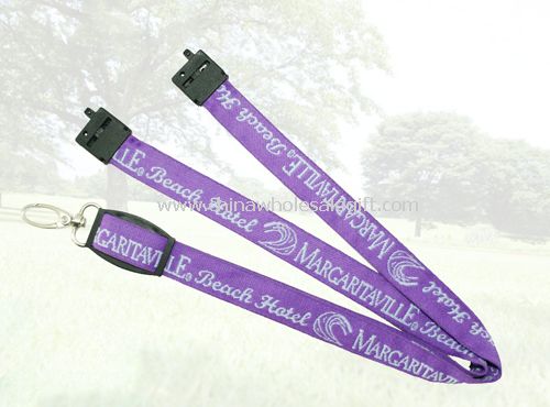 Woven lanyard