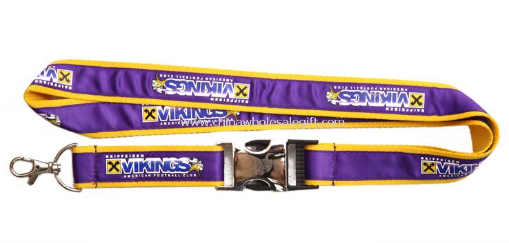 Imprint satin lanyard