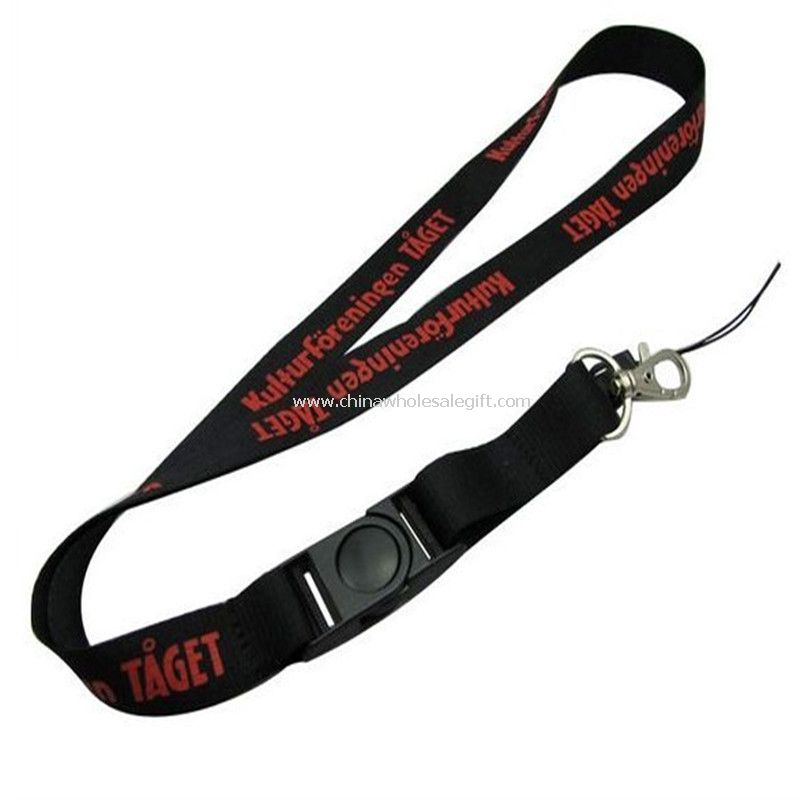 20MM standard fashion beautiful bling polyester neck lanyard