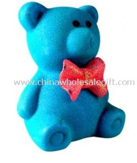 Plated Bear Money Bank