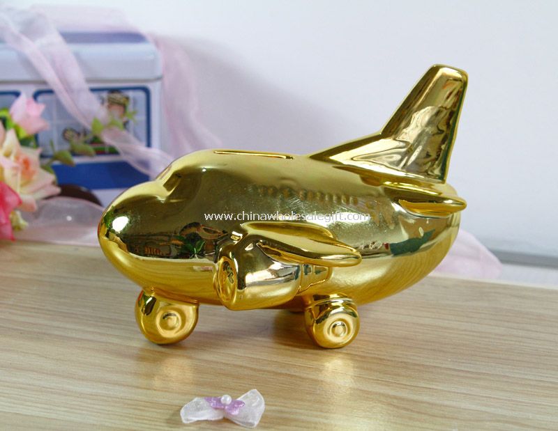 Airplane Piggy bank