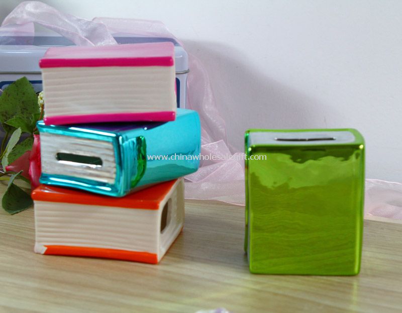 Book shape Piggy bank