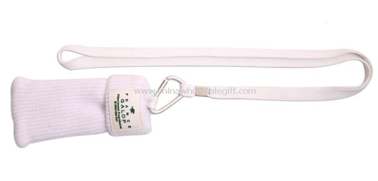 Promotional mobile phone lanyard