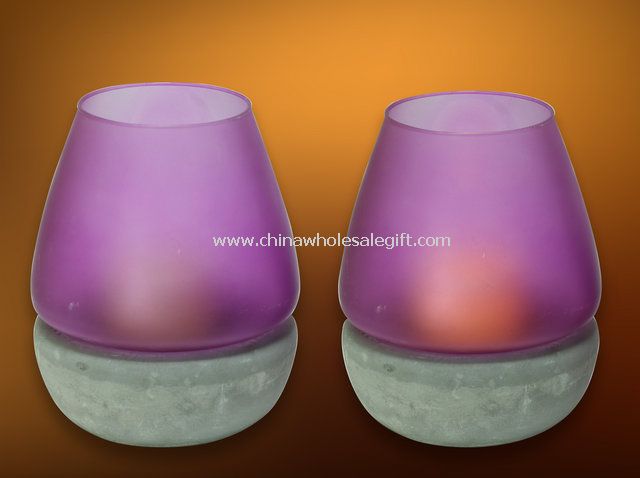 Glass LED Candle