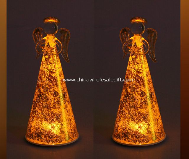 Mosaic Glass LED Candle