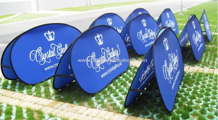 Outdoor Blue Pop-up Flag/Tent