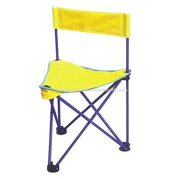 Yellow Lightweight Folding Fishing Chair