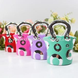 Plated Piggy Bank