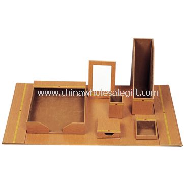 Leather Desk Set