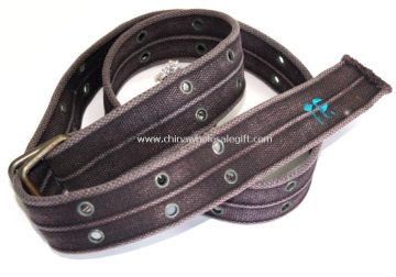 Canvas belt