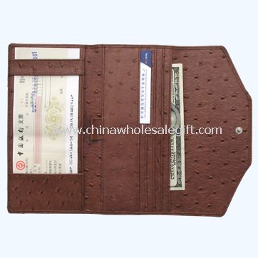 Chequebook holder