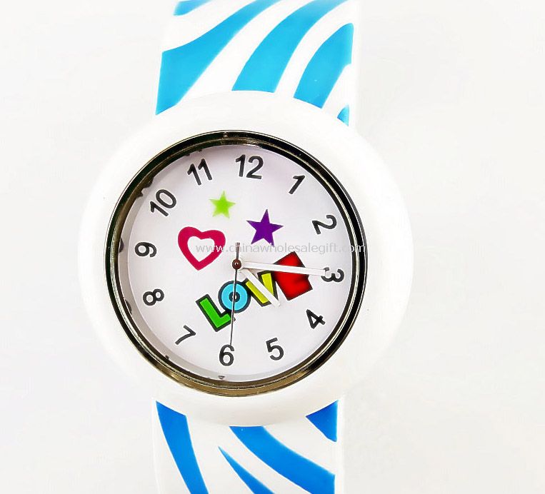 Fashion kids slap watch