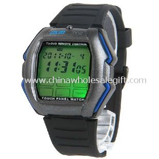 LED Watch with TV DVD Remote Control
