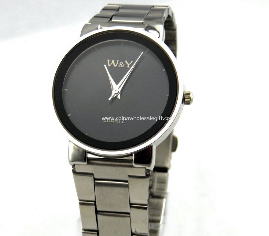 stainless steel watch