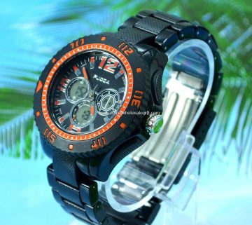 Double movement men watch