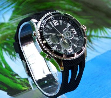 double movement waterproof sport watch