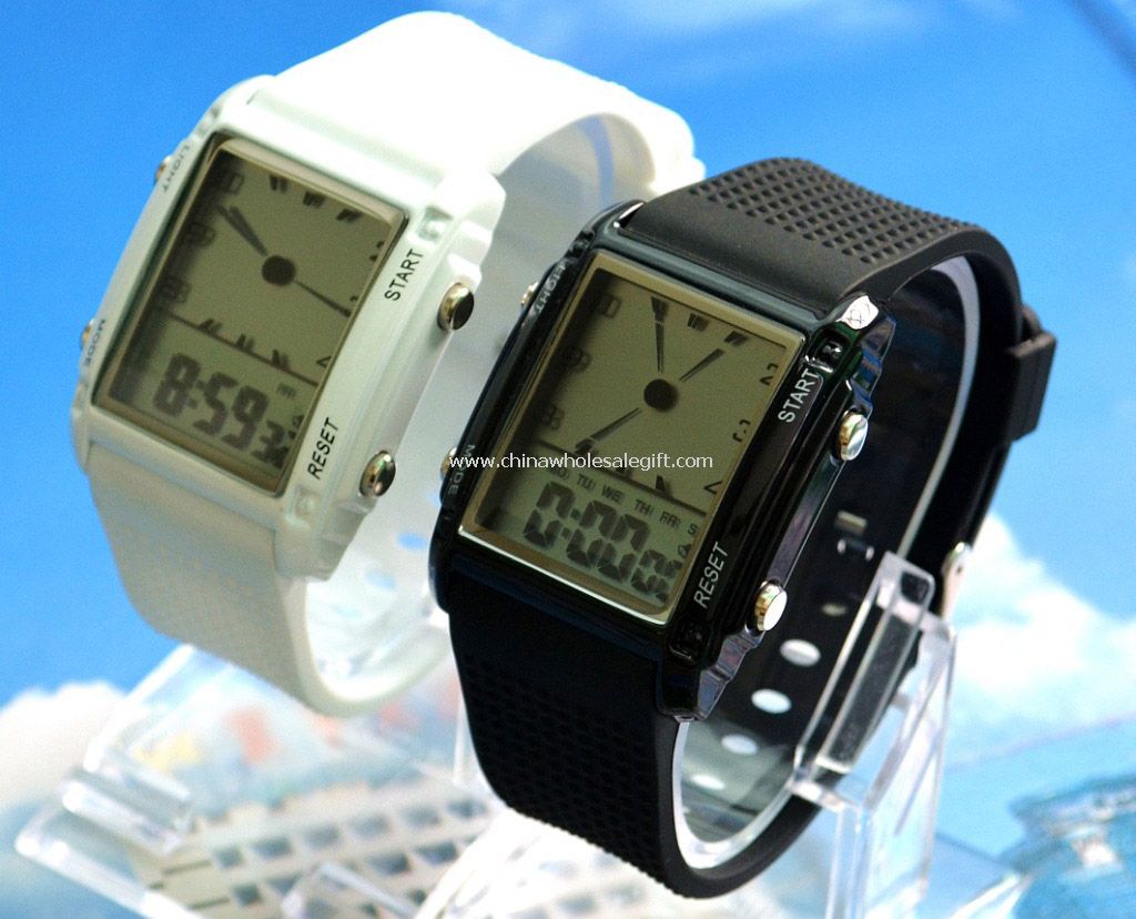 Waterproof sports watch