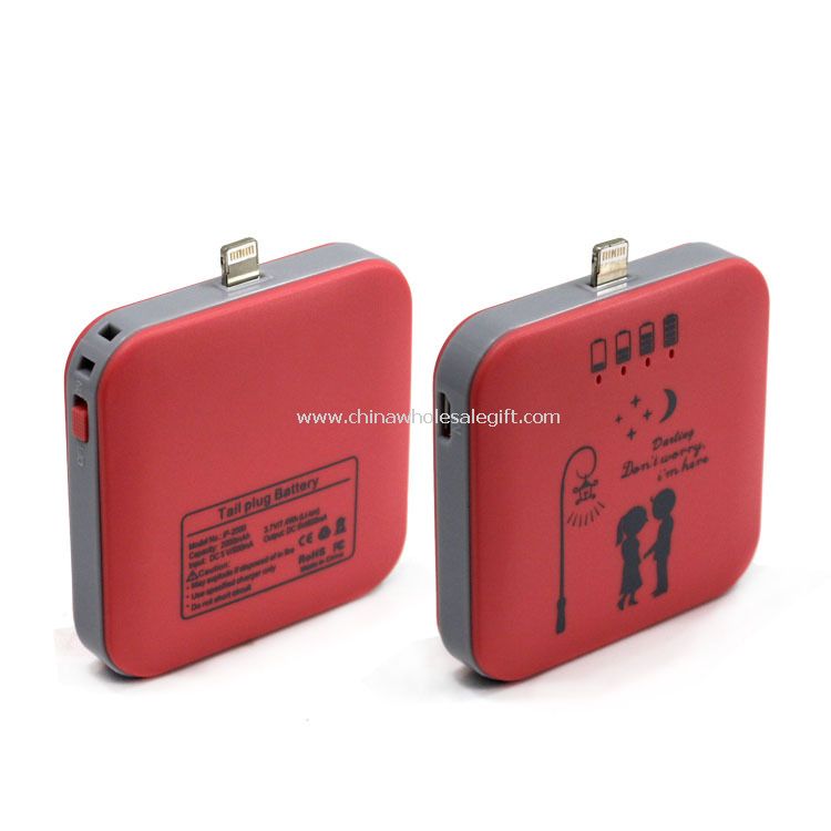IPHONE 5C Keychain Battery charger