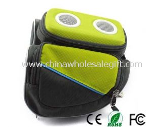 Waterproof bike speaker bag