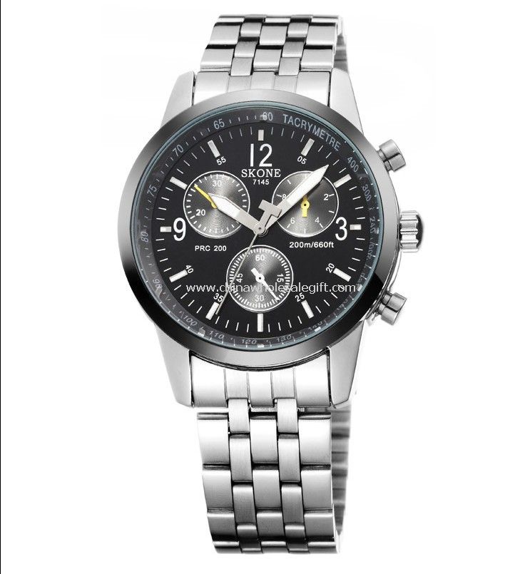 Men watch