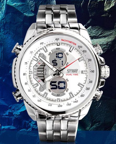 Men watch