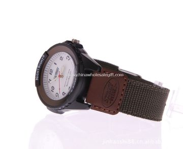 Student watch with night light