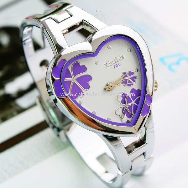 Lady heart shape watch