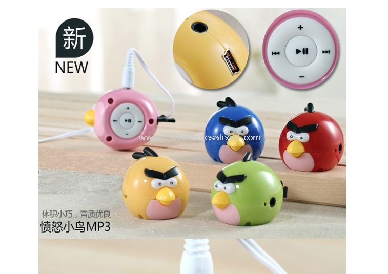 Angry little birds speaker for MP3 music