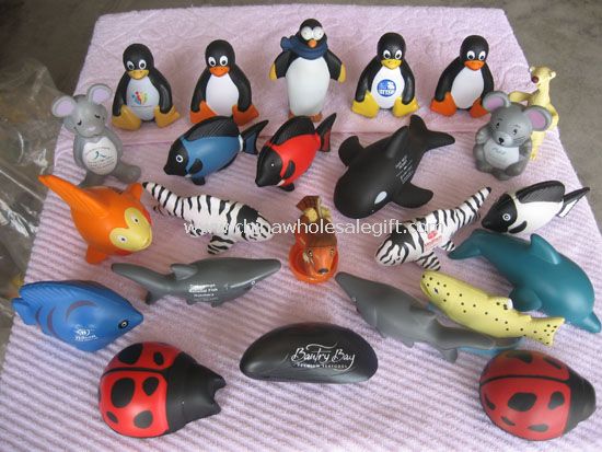 Animal shape stress ball