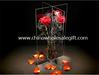 Transparent Elegant Cup-shaped Acrylic Vase/Flower Vase