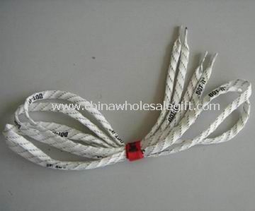 Reflective shoe tie