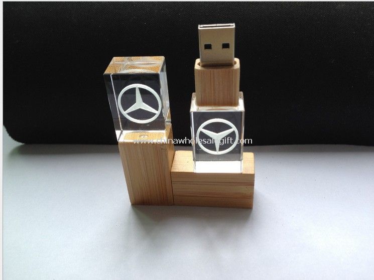 Laser Engraving Crystal USB Flash Drive