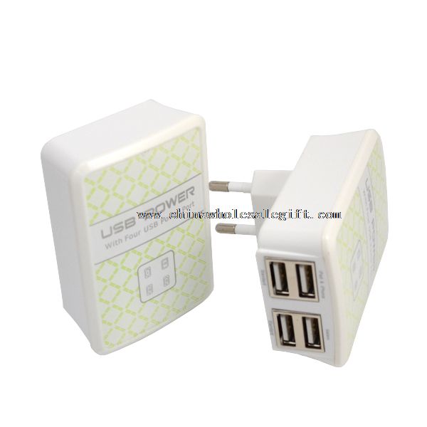 2/4 ports usb power adapter