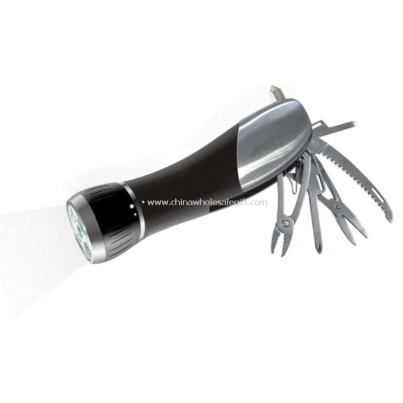 Multi-too flashlight for car