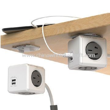 Fashion Power cube with USB