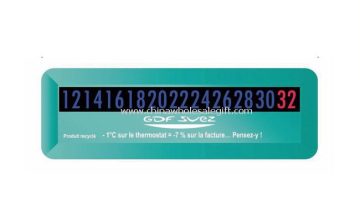 Refrigerator thermometer